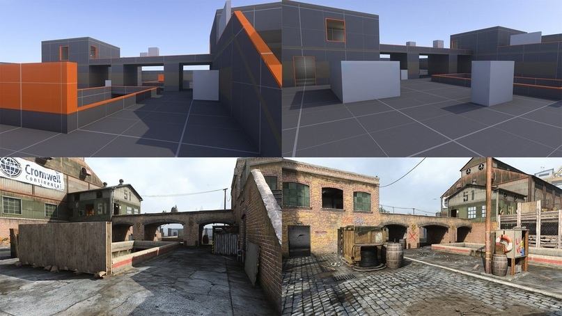 Creating level and world designs for games